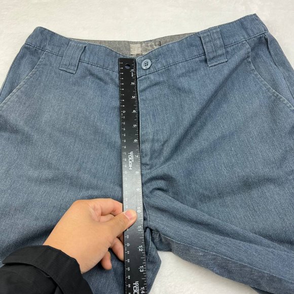 O'Neill Men's Contact Twill Chino Shorts Flat Front‎ Blue Size 32 - Picture 6 of 10